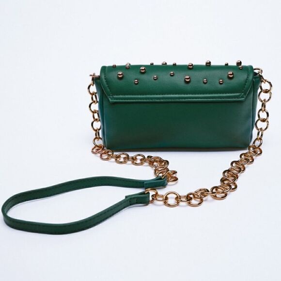 NWT Zara Beaded Crossbody Bag - Picture 5 of 8